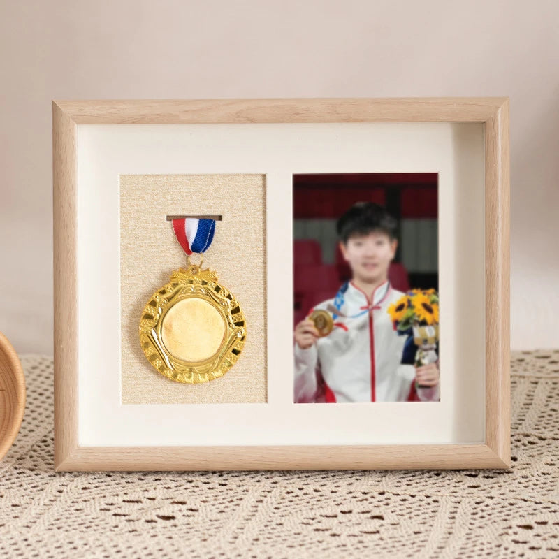 Wooden Honor Medal Display